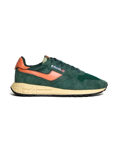 Lniane sneakersy Autry zielone