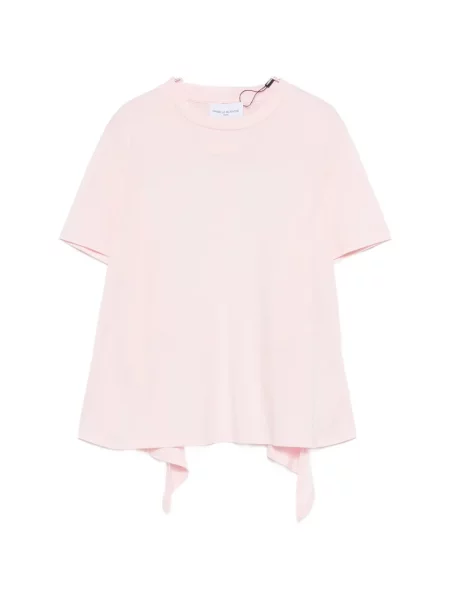 Koszulka Isabelle Blanche wiązana różowa