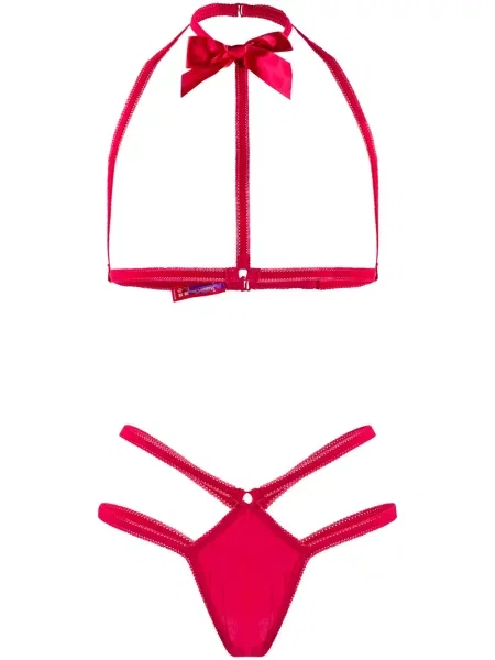 Sutien Maison Close roșu