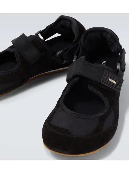 Superge Bottega Veneta iz semiša črna