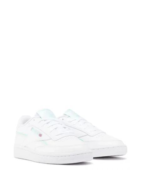Sneakerși Reebok Club C 85 din piele alb