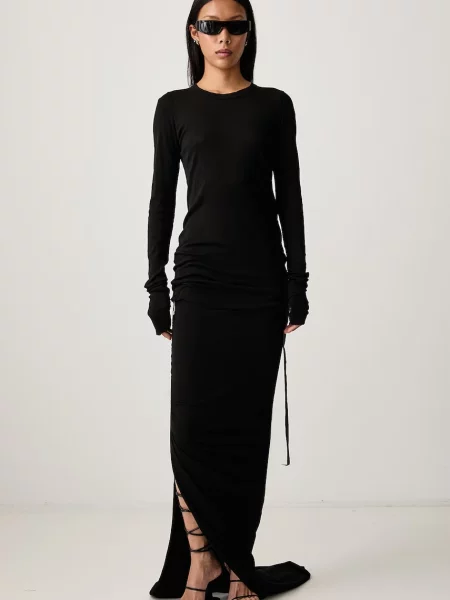 Μακρυμάνικος τοπ Rick Owens Drkshdw μαύρο