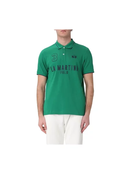 Koszulka polo La Martina zielona