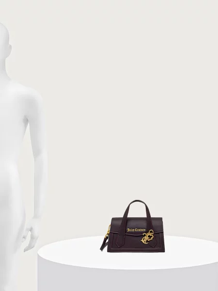 Кожаная сумка через плечо Juicy Couture