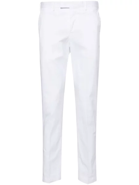 Pantaloni chino Pt Torino alb