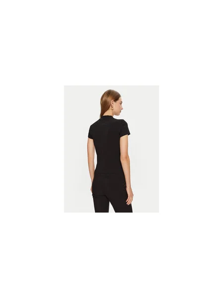 Guess Póló Slim Fit fekete