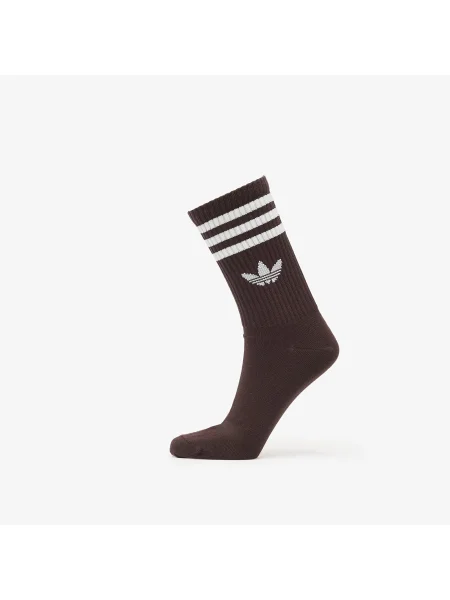 Pruhované ponožky Adidas Originals biela
