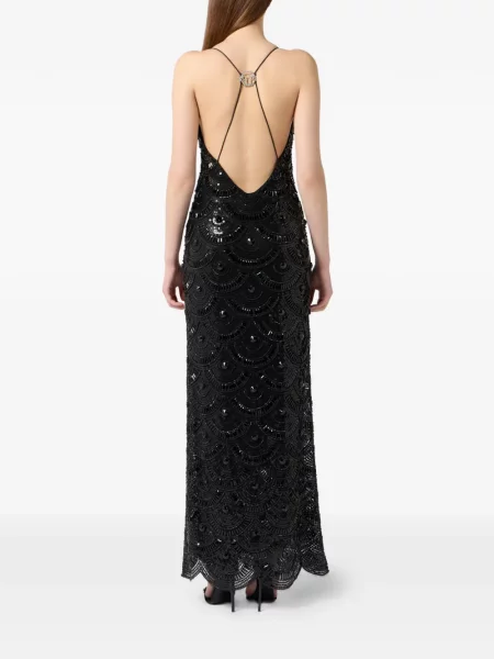 Rochie maxi Philipp Plein negru