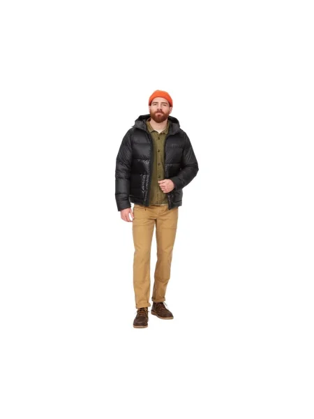 Palton Marmot negru