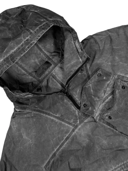Καμβάς hoodie Stone Island πέτρες μαύρο