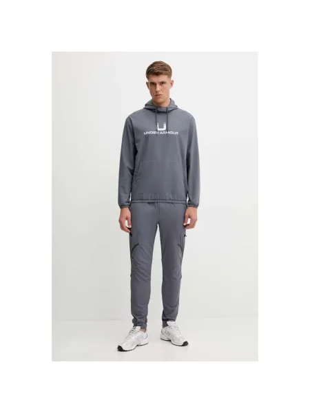 Spodnie cargo Under Armour szare
