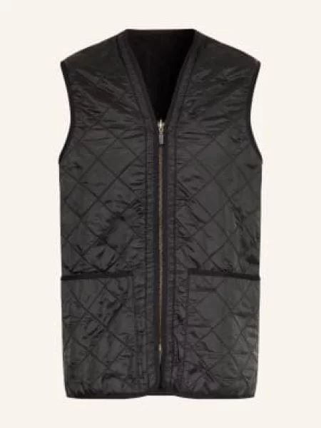 Barbour Prošívaná Vesta černá