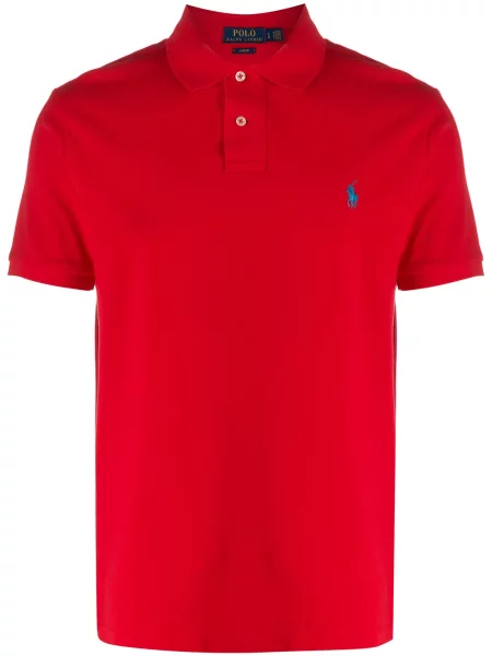 Polotričko Polo Ralph Lauren s výšivkou červené
