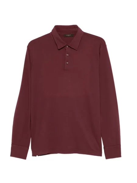 Tricou polo Zanone roșu