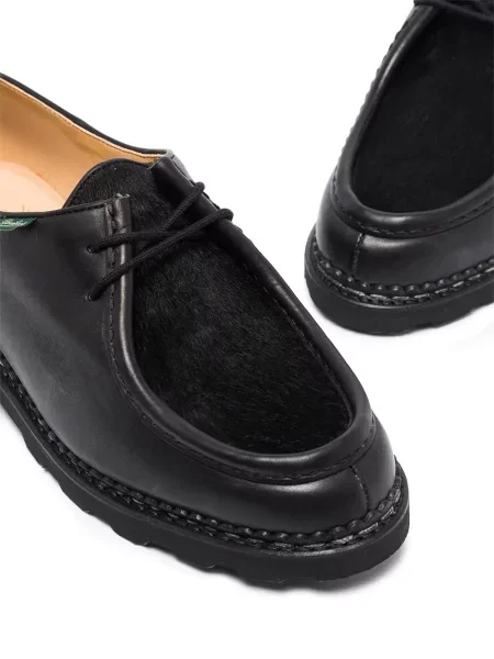 Δερμάτινος σκαρπίνια derby Paraboot μαύρο