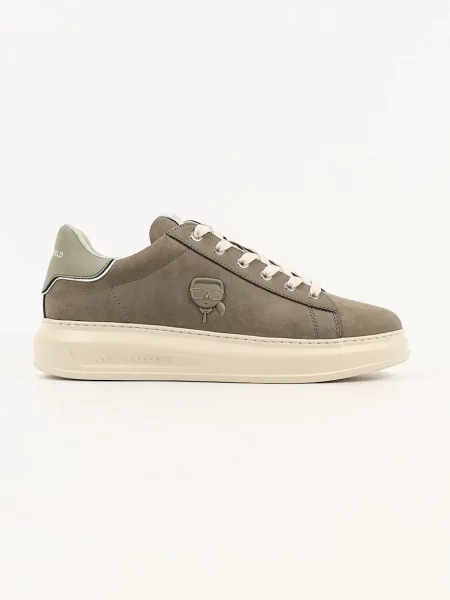 Karl Lagerfeld Kapri Nft sneakers pentru bărbați din nubuck verde