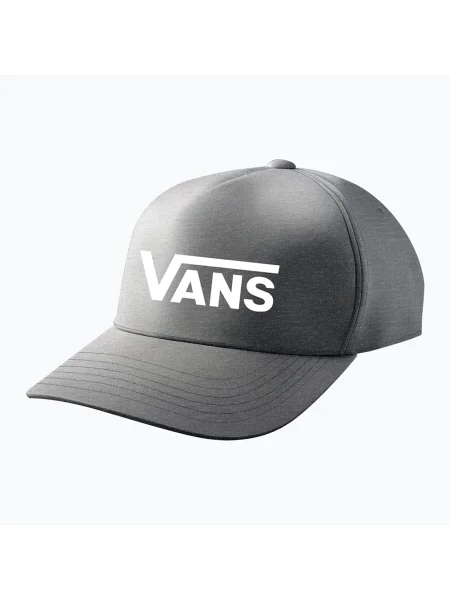 Șapcă pentru bărbați Vans Drop V Logo Snapback cement heather