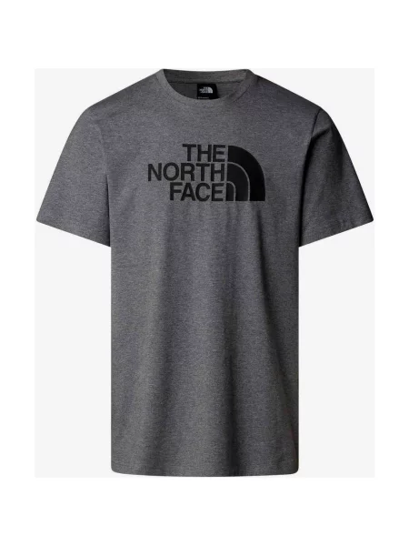 Koszulka The North Face Easy krótki rękaw ciemnoszara S szara