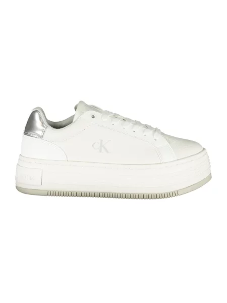 Sneakersy Calvin Klein Jeans białe