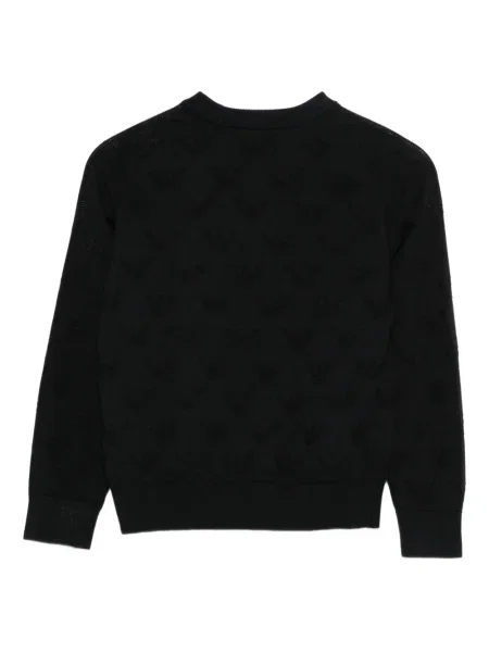 Sweter dziecięcy Emporio Armani czarny