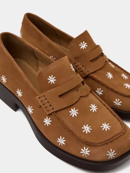 Шкіряні Лофери Camper DANA коричневий