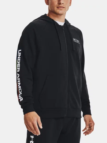 Hanorac din fleece Under Armour din fleece negru