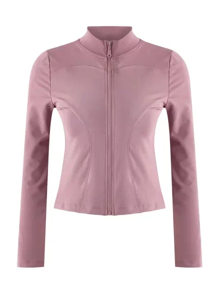 Trendyol Jachetă de trening pal roz