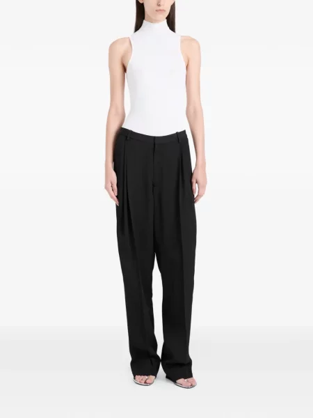 Pantaloni Proenza Schouler plisate negru