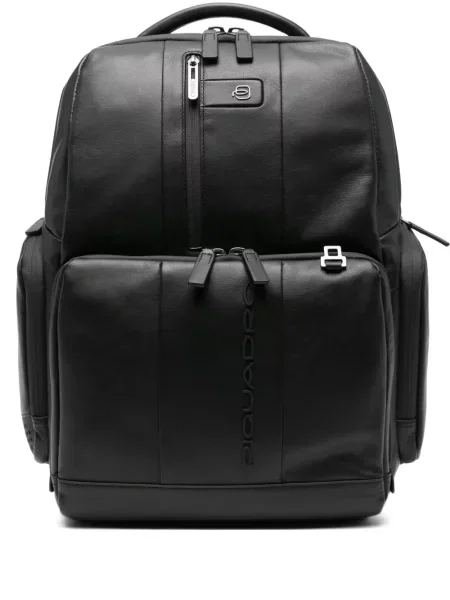 Rucsac Piquadro din piele negru