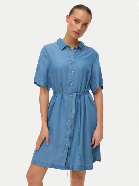 Vero Moda Дънкова рокля Bree син