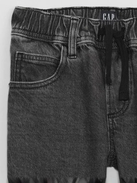 Pantaloni copii Gap gri