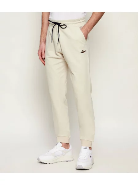 Aeronautica Militare Pantaloni de trening bej