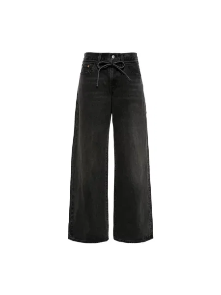 Jeansy straight leg Levi's czarne