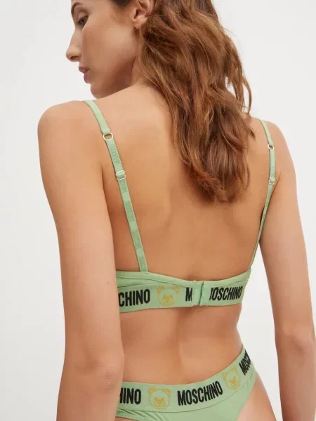 Podprsenka Moschino Underwear zelená