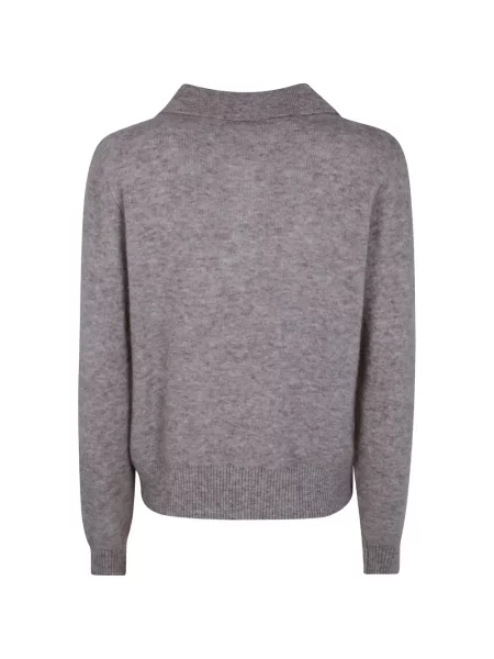 Lung tricou polo Jcsophie maro