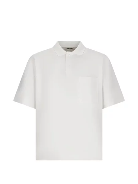 Polo Darkpark scurt alb