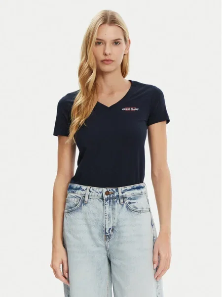 Guess Jeans Tričko biela
