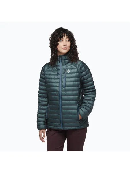 Geacă de puf pentru femei Black Diamond Approach Down creek albastru negru