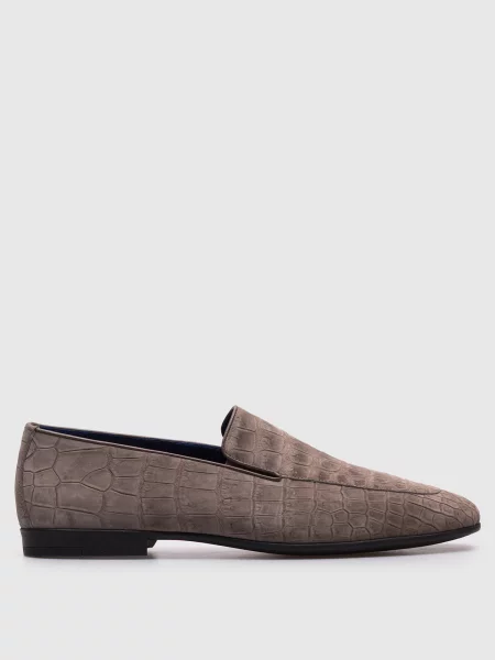 Кожаные лоферы Stefano Ricci коричневые