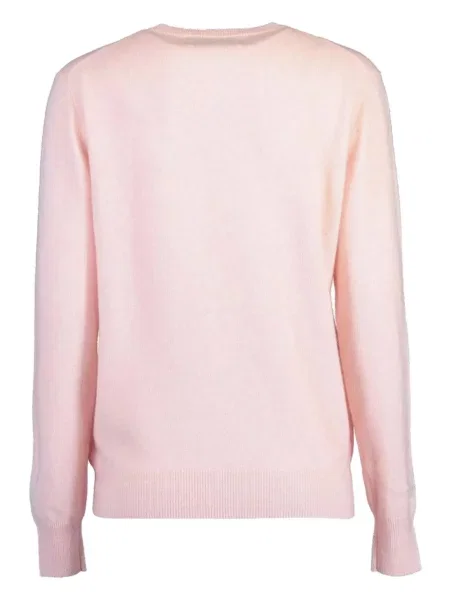 Džemper Lingua Franca s okruglim izrezom ružičasta
