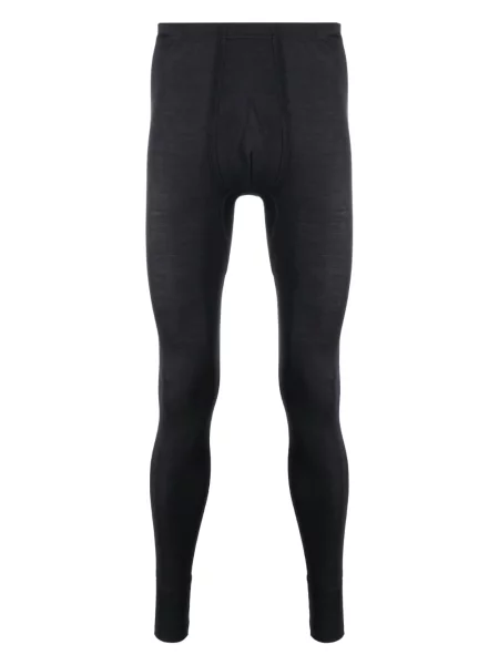Leggings Hanro din lână merinos gri