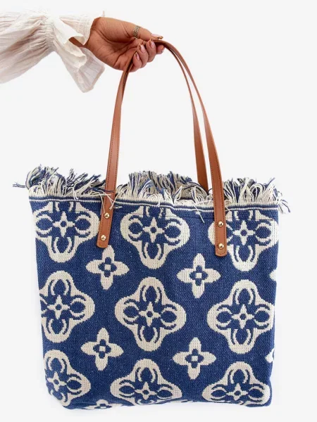 Torba za plažo Kesi modra