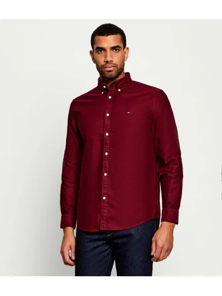 Tommy Hilfiger Cămașă Oxford roșu