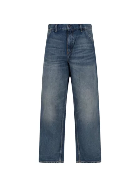 Blugi Carhartt Wip albastru