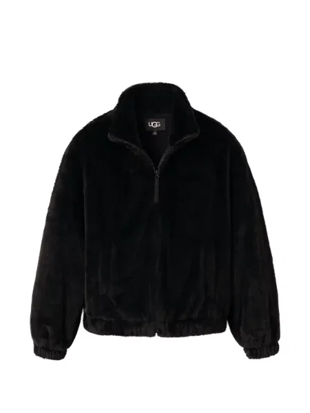 Blană artificială geacă Ugg negru