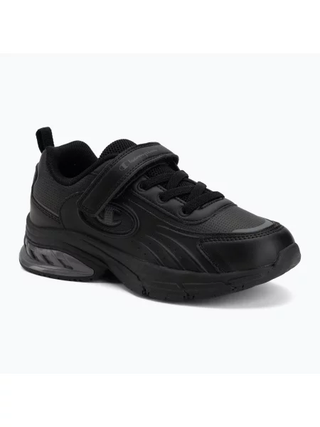 Încălțăminte pentru copii Champion Eagle Run PS Low Cut triple black negru