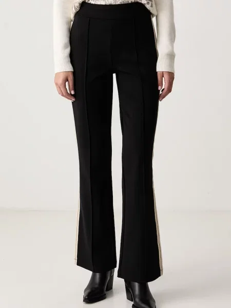 Guess pantaloni de trening pentru femei cu vâscoză FAUSTA negru