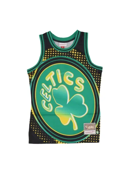 Koszulka sportowa Mitchell & Ness z logo czarna