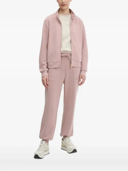 Długa bluza Ea7 Emporio Armani różowa