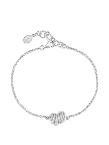 Гривна Dower And Hall със сърца сребристо